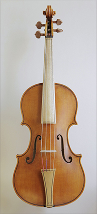 @copy; Nina Strugalla - Barockvioline nach Giuseppe Guarneri del Gesù, Cremona 1744 # Korpuslänge  352mm | Mensur 326mm